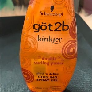 Schwarzkopf curling spray gel
